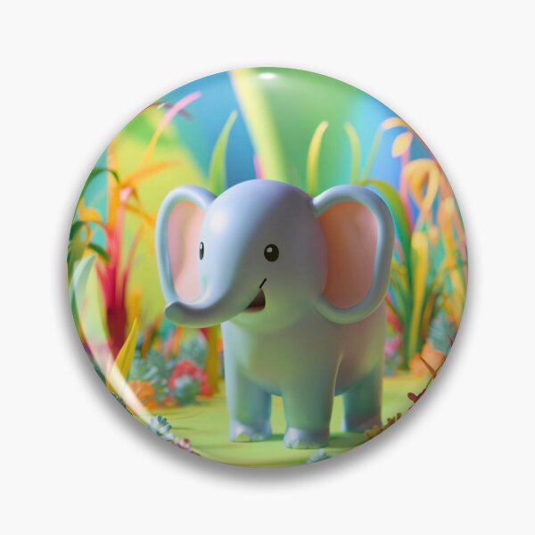 Item preview, Cute Elephant. Little elephant, colorful elephant, elephant drawing designed and sold by ElephantVibes.
