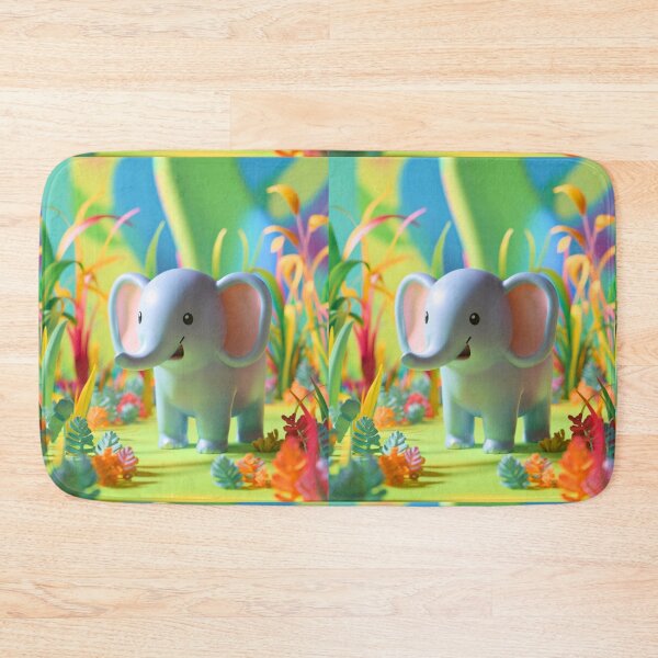 Item preview, Cute Elephant. Little elephant, colorful elephant, elephant drawing designed and sold by ElephantVibes.