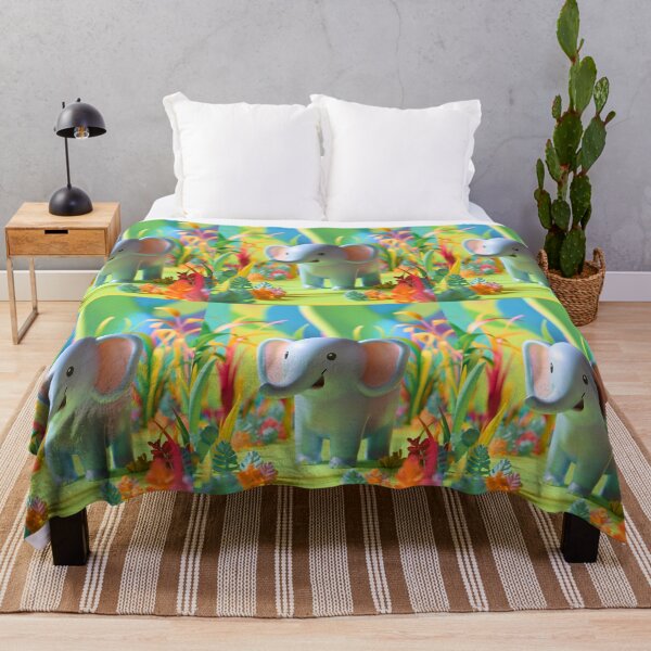 Item preview, Cute Elephant. Little elephant, colorful elephant, elephant drawing designed and sold by ElephantVibes.