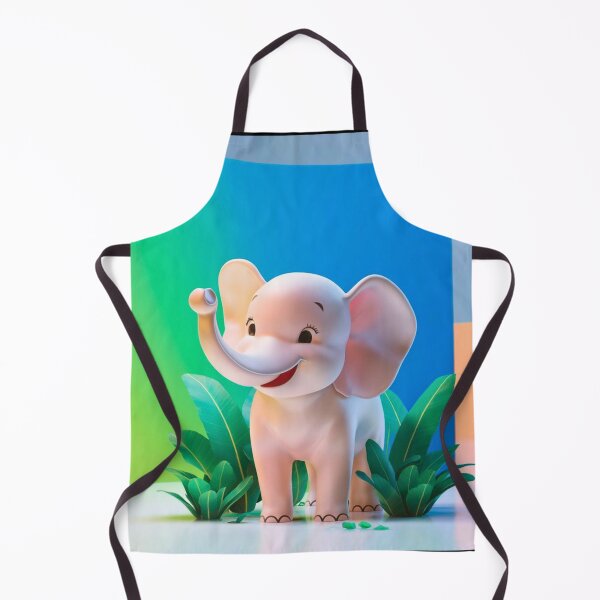 Item preview, Cute Elephant. Little elephant, colorful elephant, elephant drawing designed and sold by ElephantVibes.