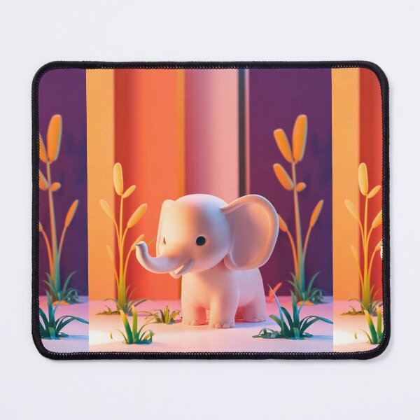 Item preview, Cute Elephant. Little elephant, colorful elephant, elephant drawing designed and sold by ElephantVibes.