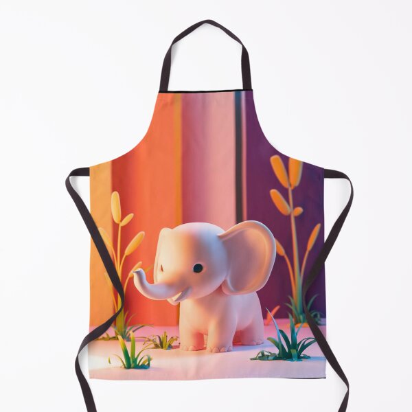 Item preview, Cute Elephant. Little elephant, colorful elephant, elephant drawing designed and sold by ElephantVibes.