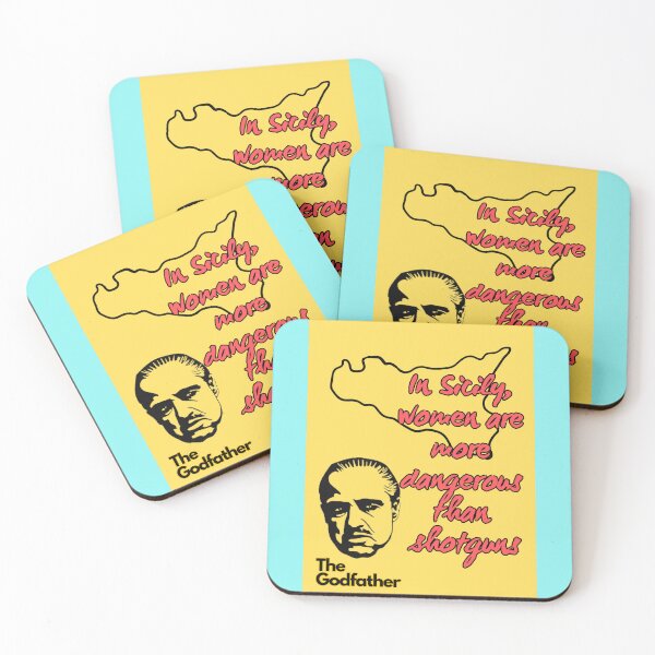Item preview, The Godfather Quote designed and sold by MountainAndSea.