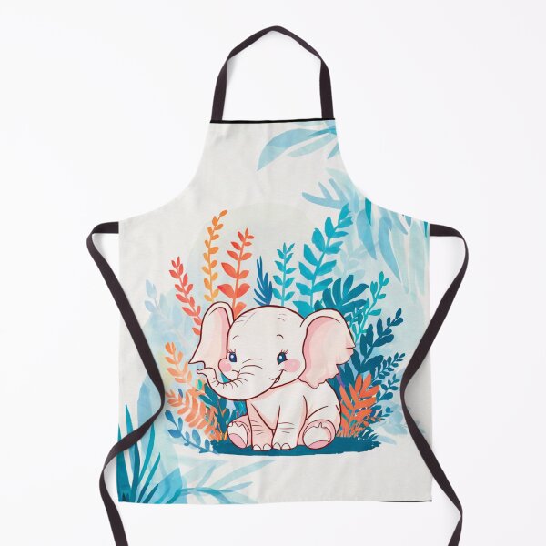 Item preview, Cute Elephant. Little elephant, colorful elephant, elephant drawing designed and sold by ElephantVibes.