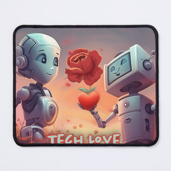 Item preview, Tech Love - Modern Connectivity Artwork designed and sold by AdelkoDesigns.