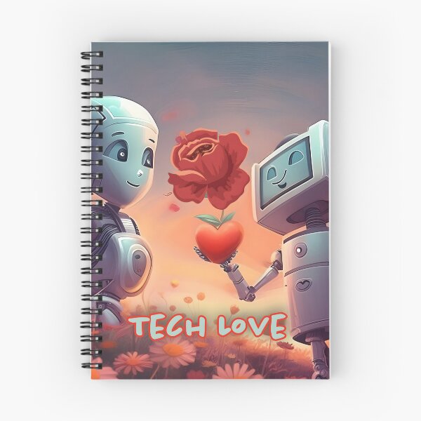 Item preview, Tech Love - Modern Connectivity Artwork designed and sold by AdelkoDesigns.