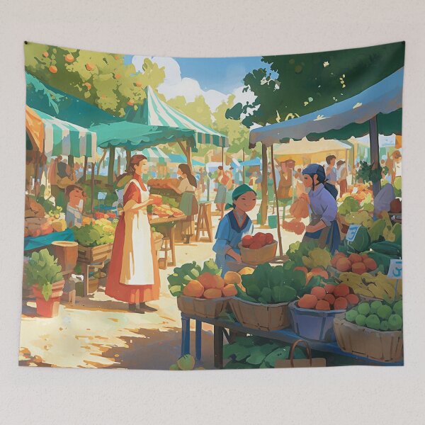 Item preview, Bountiful Bazaar designed and sold by DabrowskiDesign.