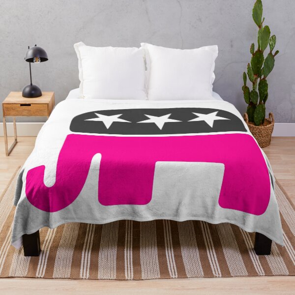 Item preview, vote republican elephant election pink designed and sold by Gossip Rag.