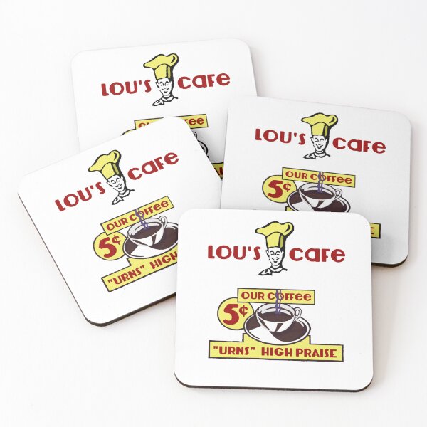 Item preview, Back to the Future - Lou's Cafe coffee cup designed and sold by Bad Zombie .