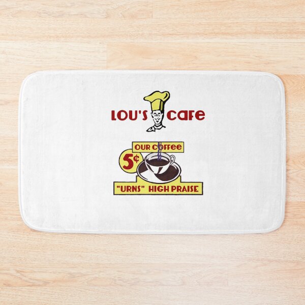 Item preview, Back to the Future - Lou's Cafe coffee cup designed and sold by Bad Zombie .