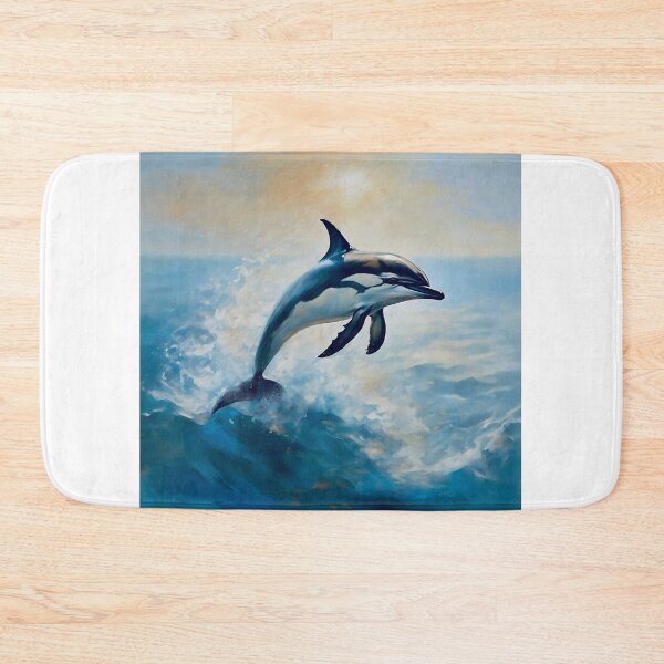 Item preview, Playful dolphin designed and sold by Island Art Studios.