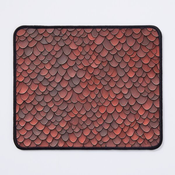 Item preview, Abstract Red Dragon Scales Pattern designed and sold by calibrit.