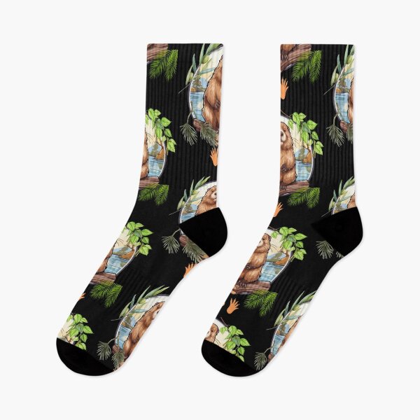 Item preview, Colorful Beaver With Branches & Paw Prints Design designed and sold by EarthArtDesigns.