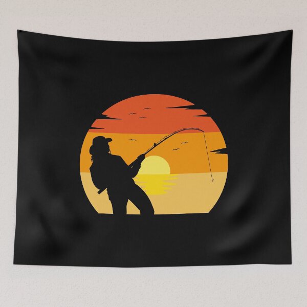 Item preview, Fishing Silhouette designed and sold by MYpngShop.