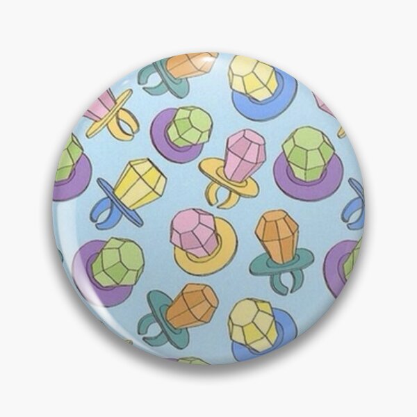 Item preview, Rainbow pastel ring pop candy pattern designed and sold by Madison Creates.
