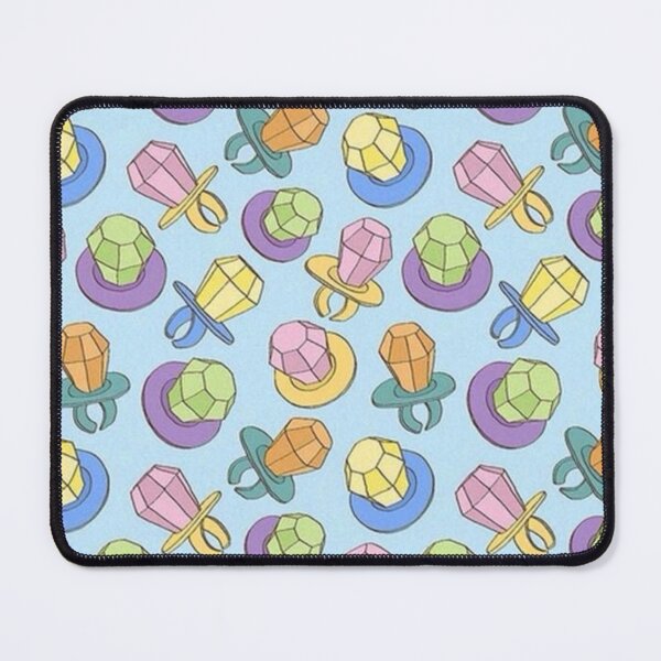 Item preview, Rainbow pastel ring pop candy pattern designed and sold by Madison Creates.