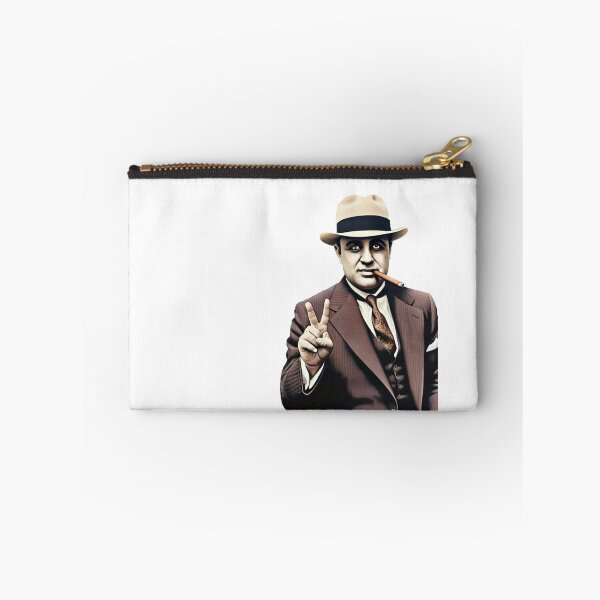 Item preview, Al Capone Holding up the Peace Sign designed and sold by BankrobberGus.