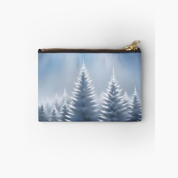 Item preview, Snowy Scenery Cold Snap Tall Trees Tranquil Setting 1 of 4 designed and sold by Beachy.