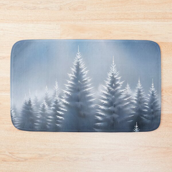 Item preview, Snowy Scenery Cold Snap Tall Trees Tranquil Setting 1 of 4 designed and sold by Beachy.