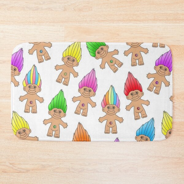 Item preview, Rainbow troll pattern designed and sold by Madison Creates.