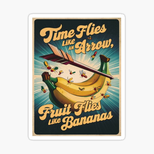Time Flies ... Sticker