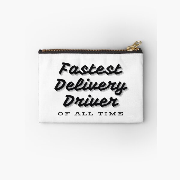 Item preview, Fastest delivery driver of all time - black font designed and sold by GraphikKreative.