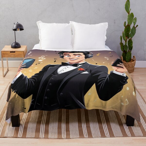 Item preview, Elegant man in tuxedo classical music designed and sold by Artbellachi.