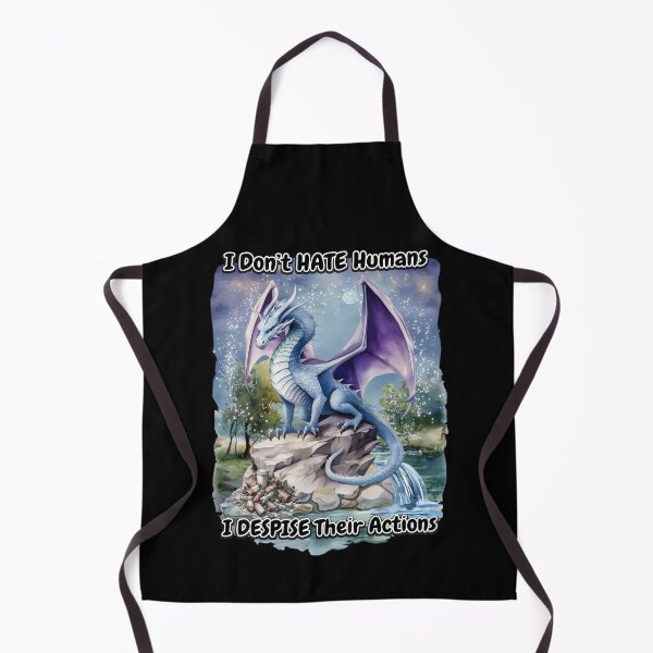 Item preview, Dragon- I Don't HATE Humans designed and sold by Karen Wood.