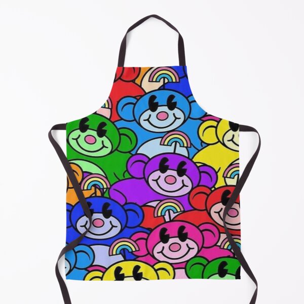 Item preview, Monkey rainbow pattern designed and sold by Madison Creates.