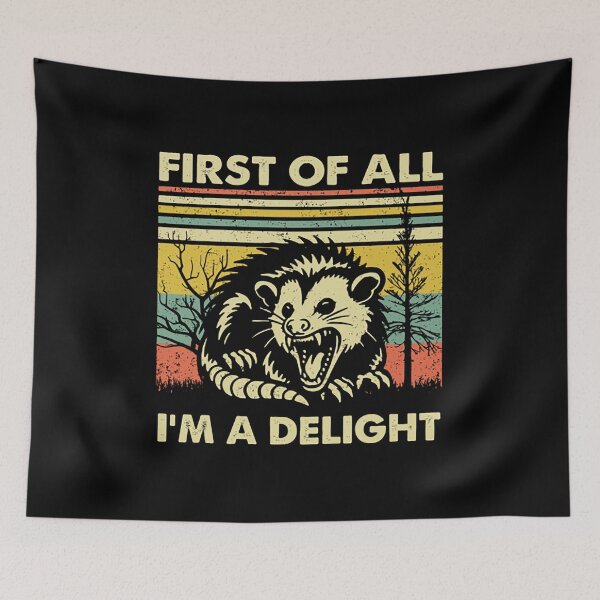 Item preview, First Of All I'm A Delight  designed and sold by gastray.