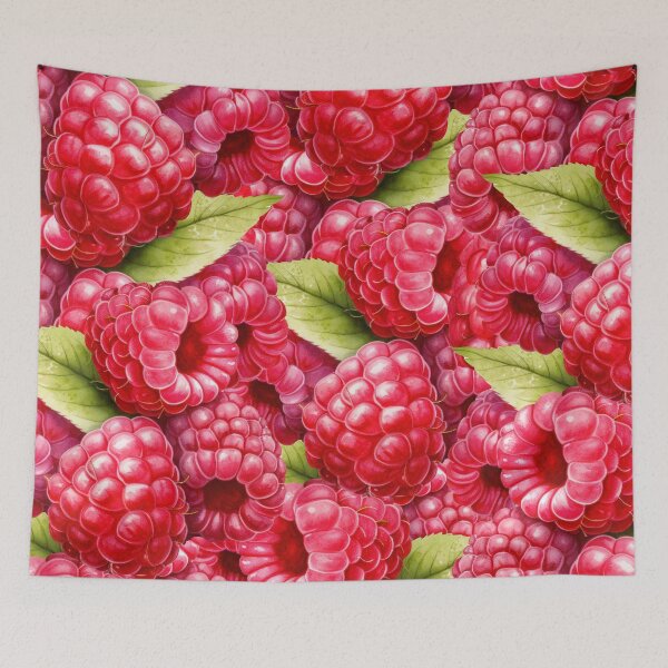 Item preview, Raspberries designed and sold by WhiteSoftPetals.