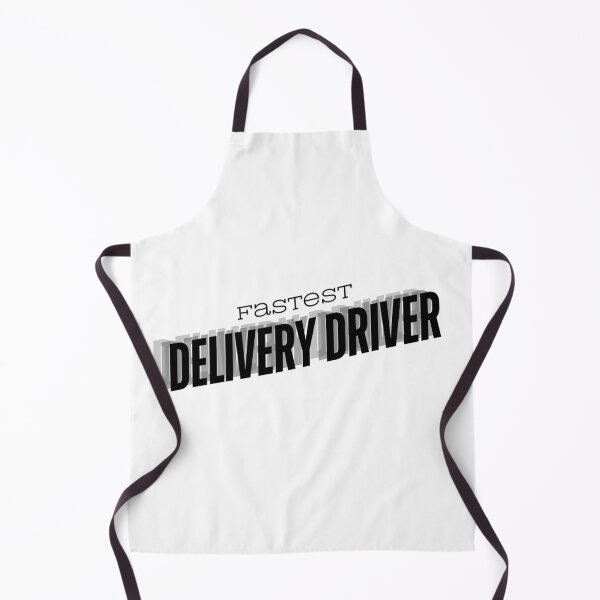 Item preview, Fastest delivery driver of all time - Black font 2 designed and sold by GraphikKreative.