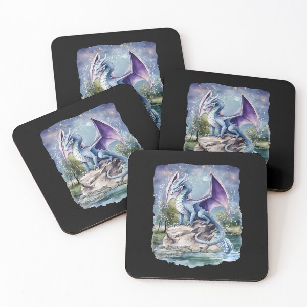 Item preview, Blue Purple Dragon designed and sold by Karen Wood.