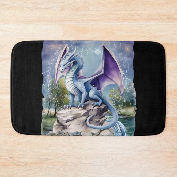 Item preview, Blue Purple Dragon designed and sold by Karen Wood.