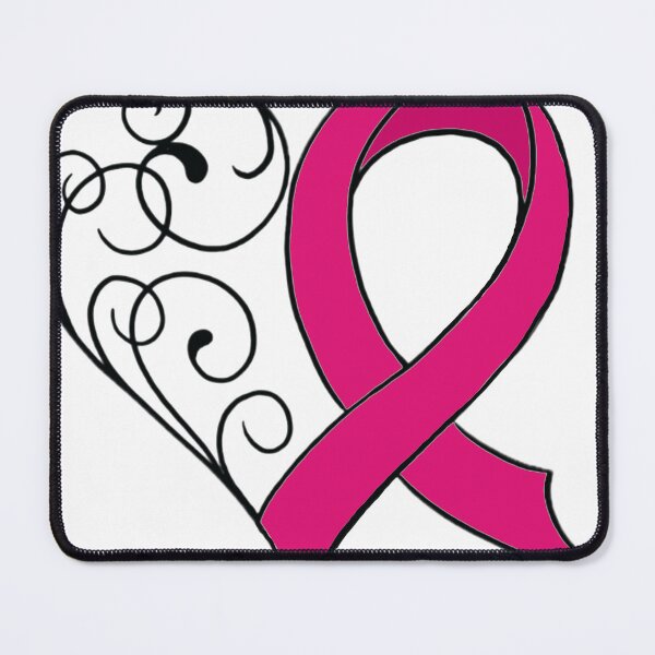 Item preview, Heart Breast Cancer Ribbon designed and sold by MatrixTattoo.