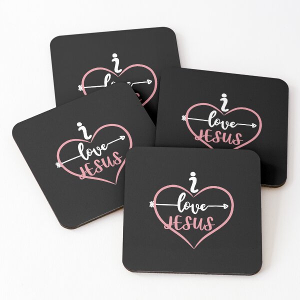 Item preview, I Love Jesus Powerful Simple Christian words designed and sold by jkernz.