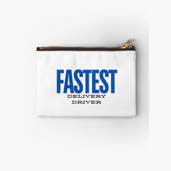 Item preview, Bold Fastest delivery driver of all time - Blue font 3 designed and sold by GraphikKreative.