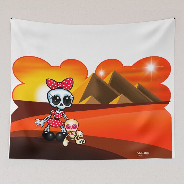 Item preview, Skullie and Boop designed and sold by MetroInk.