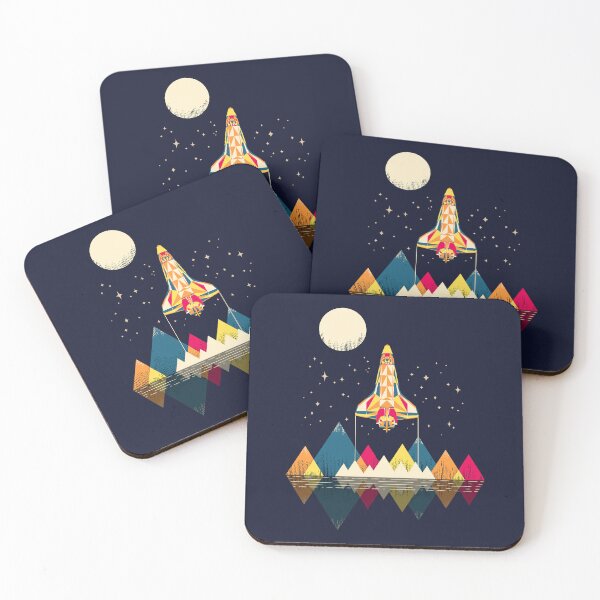 Item preview, Space Explorer - Space Shuttle Geometric Abstract designed and sold by therocketman.