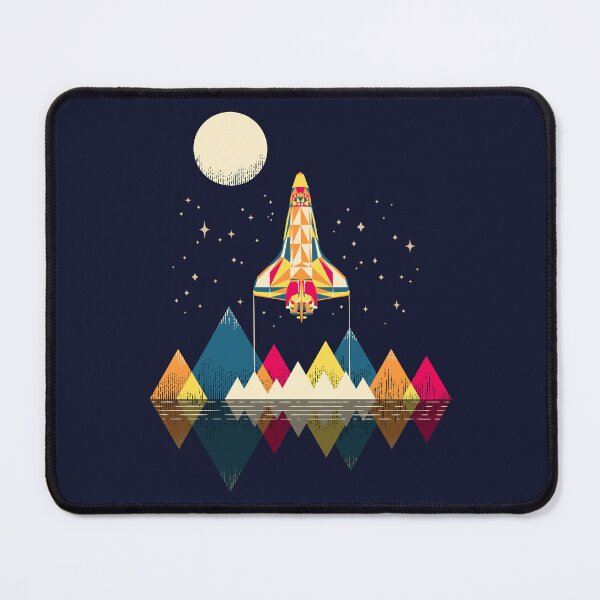 Item preview, Space Explorer - Space Shuttle Geometric Abstract designed and sold by therocketman.