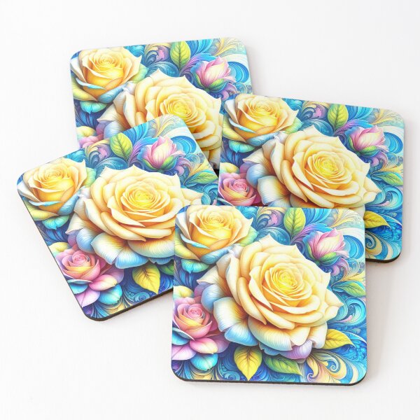 Item preview, Yellow Rose Garden  designed and sold by connie campbell.