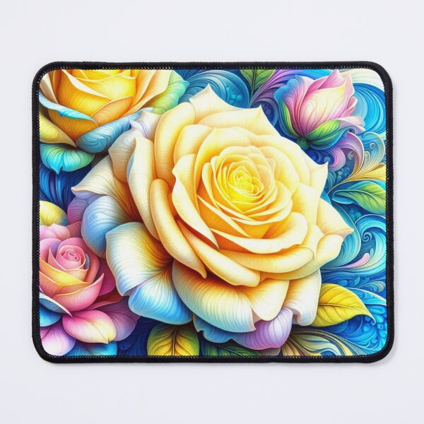 Item preview, Yellow Rose Garden  designed and sold by connie campbell.