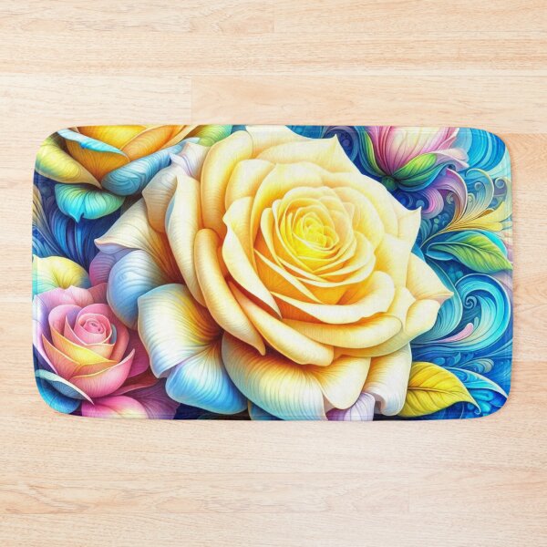 Item preview, Yellow Rose Garden  designed and sold by connie campbell.