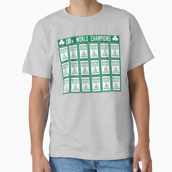 Item preview, Celtics 18X Champions! designed and sold by amrjrosejojo.