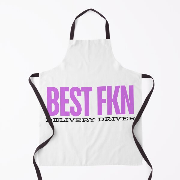 Item preview, Best Fkn delivery driver - Pink font designed and sold by GraphikKreative.