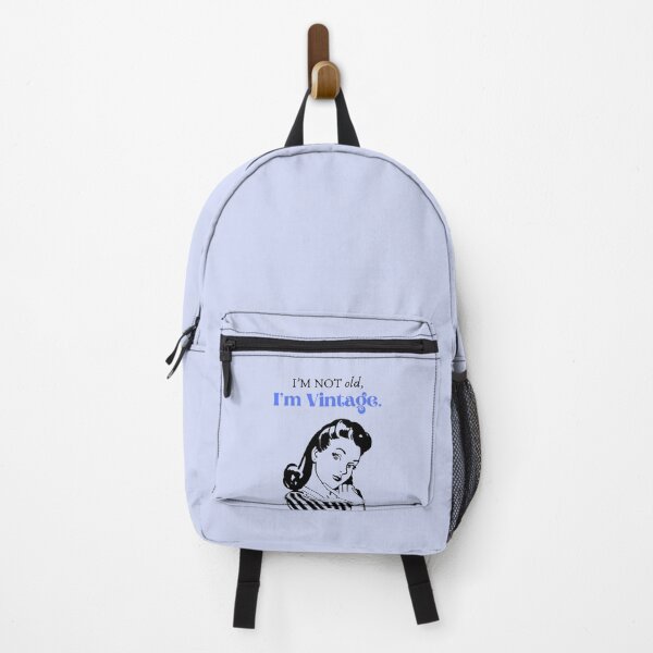 Item preview, I'm not old, I'm vintage (blue) designed and sold by Crescent Cauldron Creations.