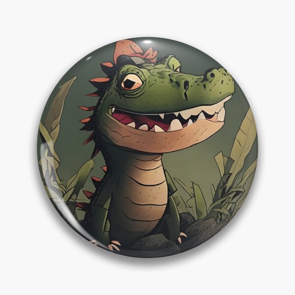 Item preview, Cheeky crocodile designed and sold by HipoArt10401.