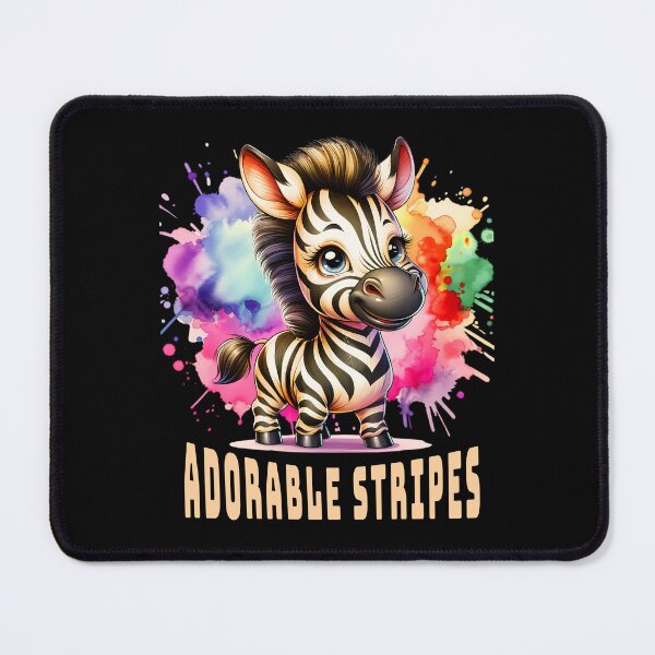 Item preview, Colorful Adorable Stripes Zebra designed and sold by Taans-Creation.