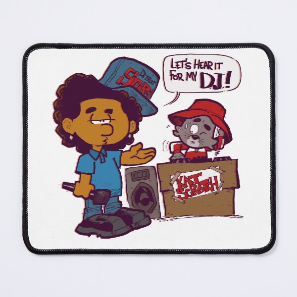 Item preview, "DJ Kat and the Little MC: Remixing the Classics!" designed and sold by jayrockanocka.