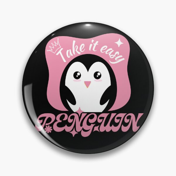Item preview, Take It Easy Penguin for Penguin Lovers designed and sold by penguinarchives.